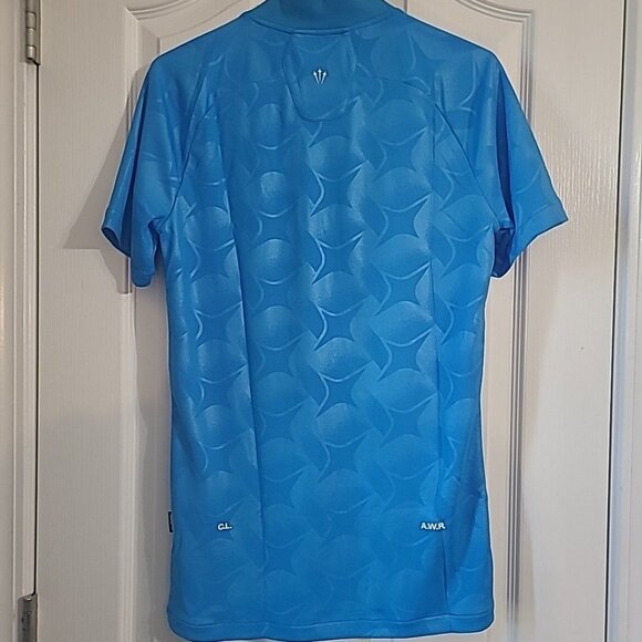Nike NOCTA Men's Size Small Turks and Caicos Blue Glow Soccer Jersey DR2616-450 - Picture 3 of 7